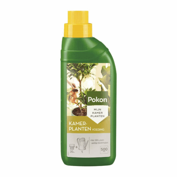 Fles Pokon Kamerplanten Voeding 500ml – vloeibare meststof voor gezonde kamerplanten